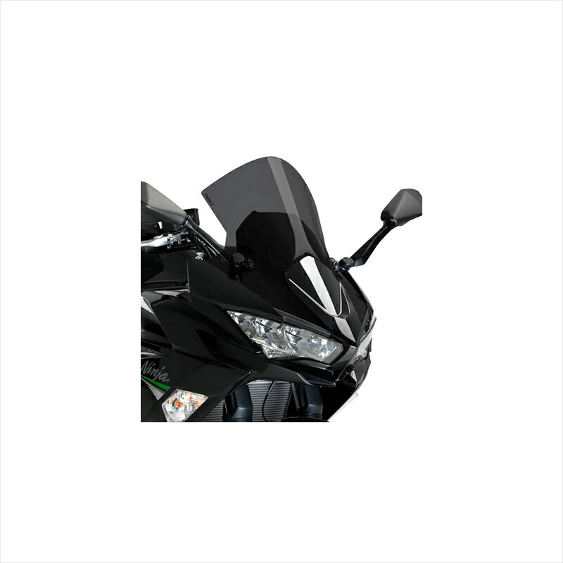 バイクパーツ 外装 プーチ レーシングスクリーン R-Racer Dスモーク 3880F 4550255409357 NINJA650 20-