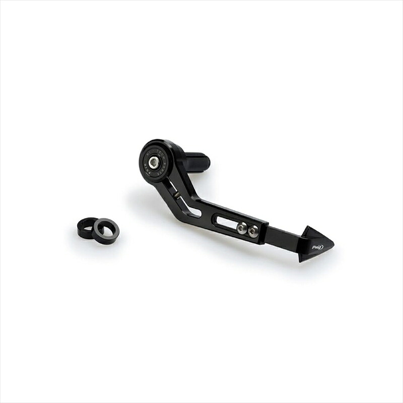 バイクパーツ 外装プーチ ブレーキレバープロテクター ブラック 3765N 4571414951173汎用 (BRAKE LEVER PROTECTOR)｜バイク・バイク用品はとやグループ