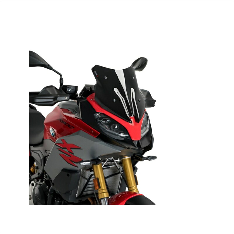 バイクパーツ 外装 プーチ レーシングスクリーン SPORT ブラック 20429N 4571414952903 F900XR 20-
