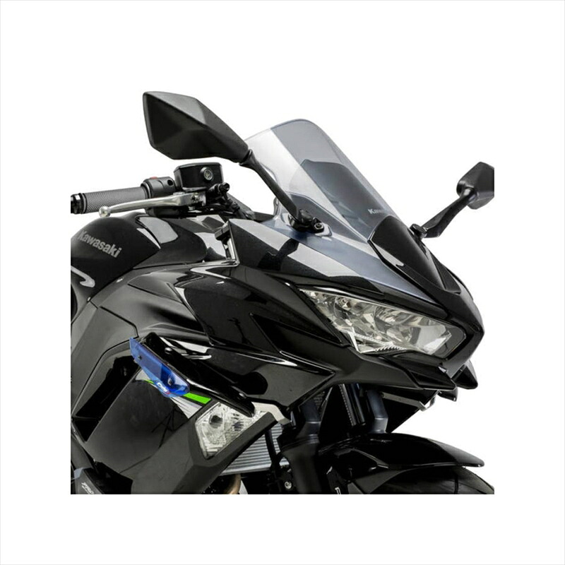 バイクパーツ 外装 プーチ サイドダウンフォーススポイラー ブルー 3882A 4571414953290 NINJA 650 20-