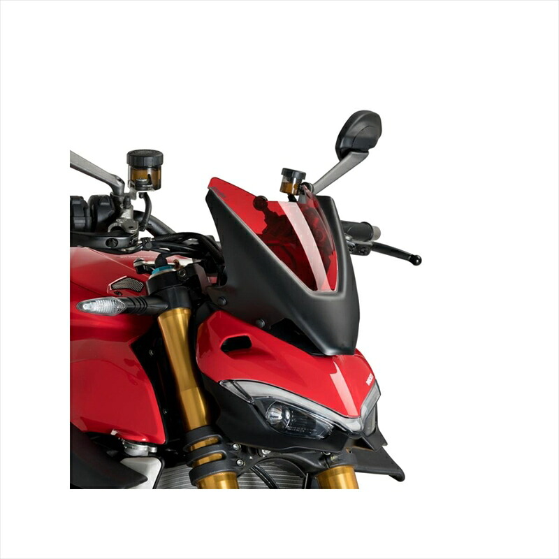 バイクパーツ 外装 プーチ ニュージェネレーションNK SPORT レッド 20467R 4571414955683 STREETFIGHTER V4/S 20-21