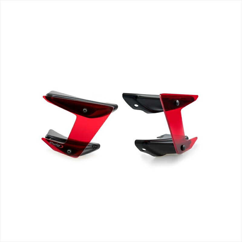 バイクパーツ 外装プーチ サイドダウンフォースネイキッドスポイラー 20380R 4571414956130レッドMT-09/MT-09 SP 17-20/18-20|バイク・バイク用品はとやグループ