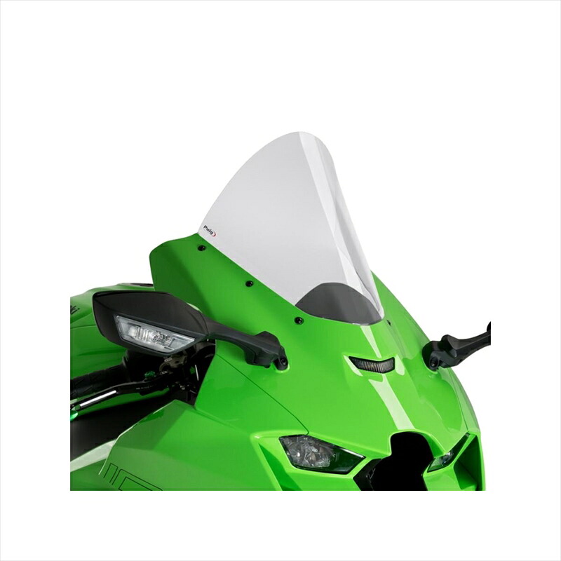バイクパーツ 外装 プーチ レーシングスクリーン R-Racer クリア 20540W 4571414957649 ZX-10R/RR 21-