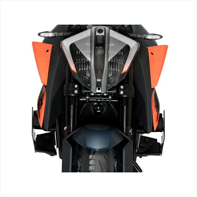 バイクパーツ 外装プーチ サイドダウンフォーススポイラー ブラック 20462N 45714149580281290 SUPERDUKE R 20-21｜バイク・バイク用品はとやグループ