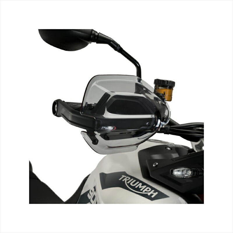 バイクパーツ ハンドル プーチ ハンドガード エクステンション スモーク 20378H 4571414959032 TIGER 900 /GT 20-21/GT LOW 20-21/RALLY /RALLY PRO 20-21