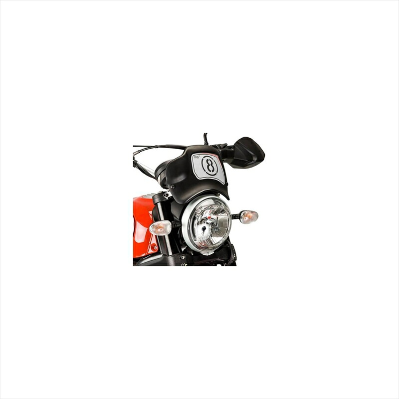 バイクパーツ 外装 プーチ フロントパネル ブラック 9177J 4549950289241 Ducati SCRAMBLER ICON/CLASSIC/FULL THROTTLE 15-