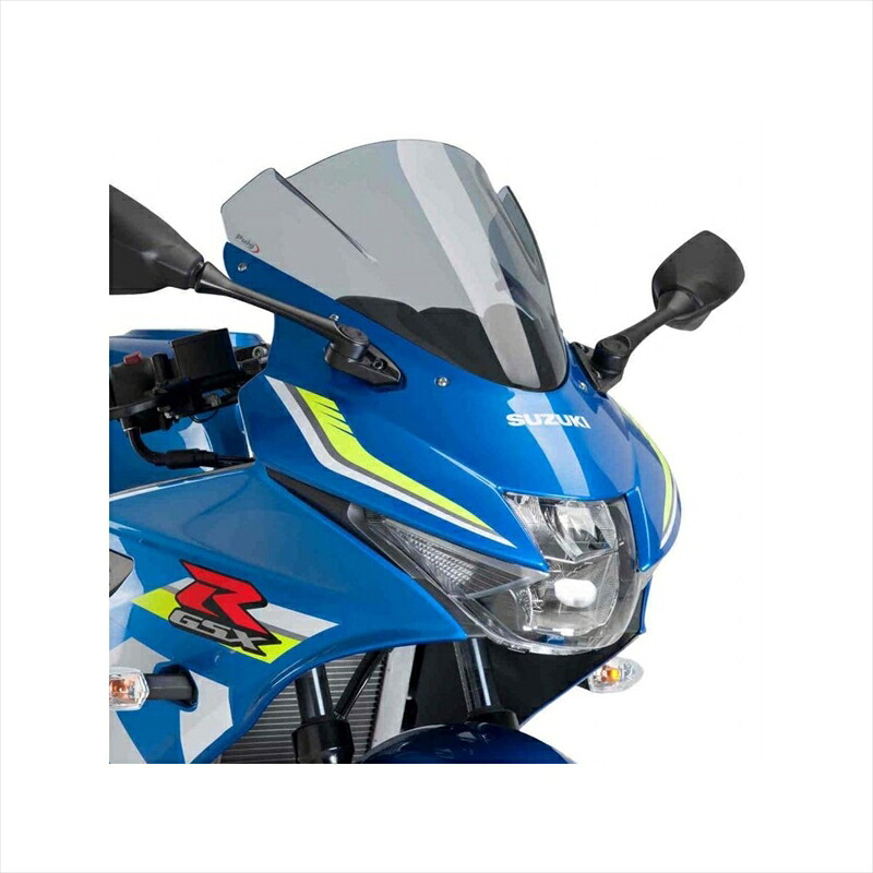 バイクパーツ 外装 プーチ スクリーン レーシング スモーク 9721H 4549950740391 GSX-R125 17-