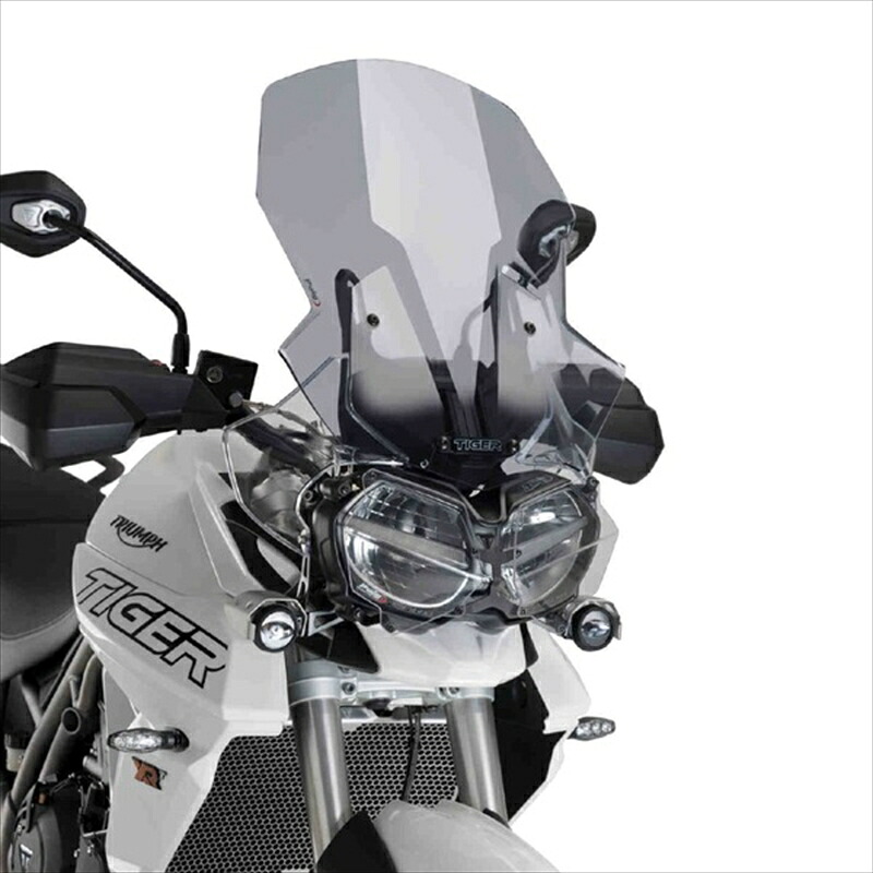 バイクパーツ 外装 プーチ ツーリングスクリーン スモーク 9656H 4549950917748 TIGER 800 XC 18- 16,840円