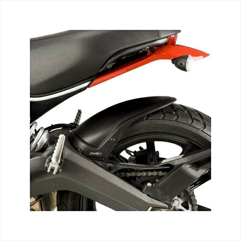 バイクパーツ 外装 プーチ リヤフェンダー ブラック 9165J 4550255025809 Ducati SCRAMBLER ICON/CLASSIC/FULL THROTTLE/RACER 15-18