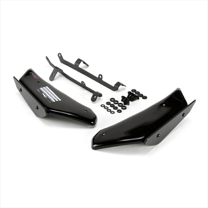 バイクパーツ 外装 プーチ サイドダウンフォーススポイラー ブラック 3165N 4550255268183 1299/959 PANIGALE 15-17