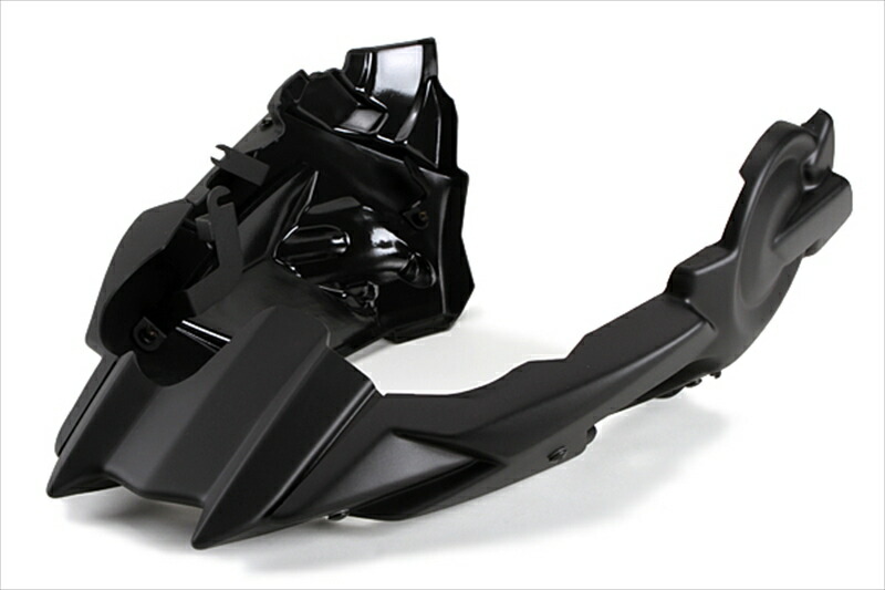 バイクパーツ 外装 プーチ エンジンスポイラー マットBLK 7022J 4548916386253 MT-07 14-