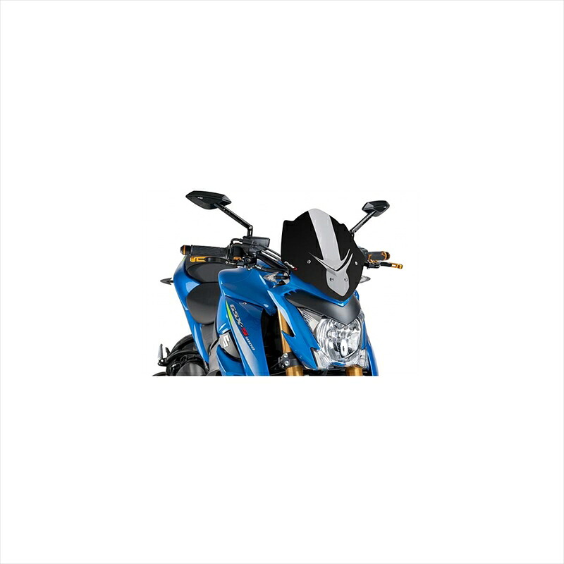 バイクパーツ 外装 プーチ NEWジェネレーション 7653N 4548916725878 ブラック GSX-S1000 15-