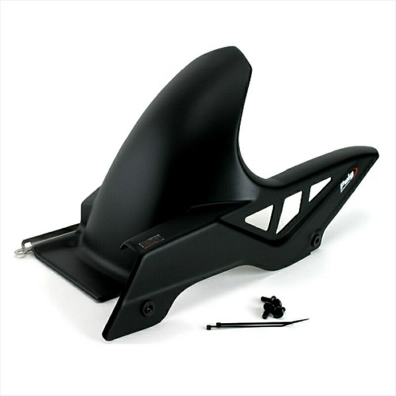 バイクパーツ PUIG(プーチ) リアフェンダー ツヤ消シBLK 6038J 4548664908448