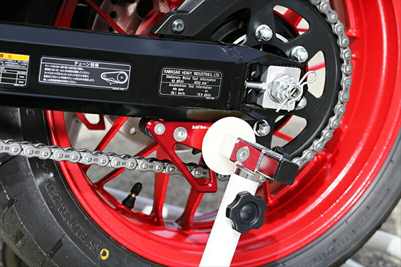 ベビーフェイス ベビーフェイス スイングアームスタンドフック Vタイプ レッド Z900RS 005-FV802RD 4589981514448 取寄品