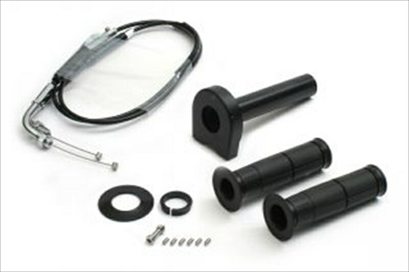 バイク用品 吸気系 エンジン ACTIVE アクティブ スロットルKIT T-2 BLK φ36 ステン金具 KATANA 19 1074082SU 4538792894317