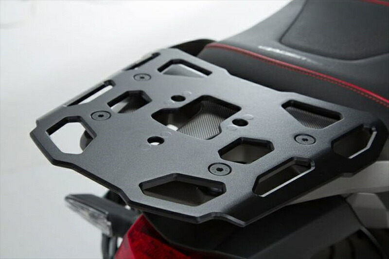 バイク用品 エスダブリューモーテック SWモーテック ALU-RACK(アルラック)BLK VFR1200XCROSSTOURER 11-GPT0166115000/B 4538792039008|バイク・バイク用品はとやグループ