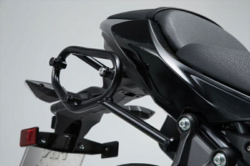 バイク用品 エスダブリューモーテック SWモーテック SLCサイドキャリア(右) Z650 NINJA650 16- HTA0886611000 4538792374093