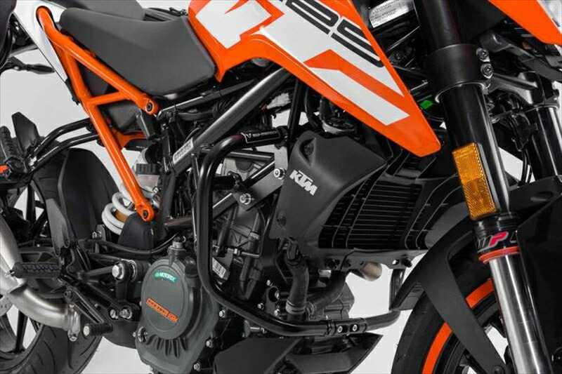 外装 エスダブリューモーテック SWモーテック クラッシュバー KTM 125 200 DUKE 11-16 SBL0421410001/B 取寄品|バイク・バイク用品はとやグループ