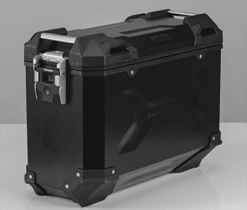 バイク用品 エスダブリューモーテック SWモーテック TRAX ADV Mサイドケース 37L BLK 左 49x23x37cm 5.1kgALK0073311000L/B 4538792867205｜バイク・バイク用品はとやグループ