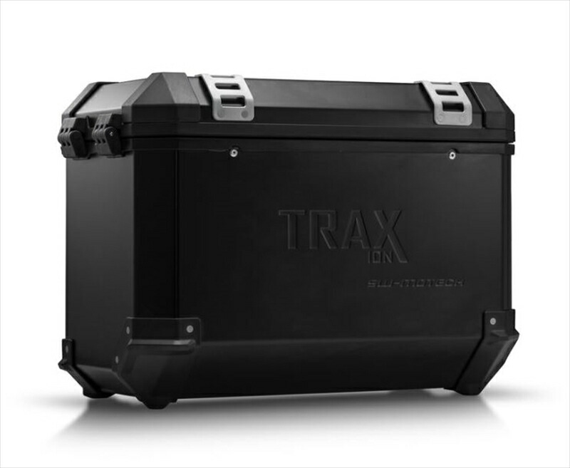 バイク用品 エスダブリューモーテック SWモーテック TRAX ION Lサイドケース 45L BLK 左 49x28x37cm 5.2kg ALK0016510001L/B 4538792868059