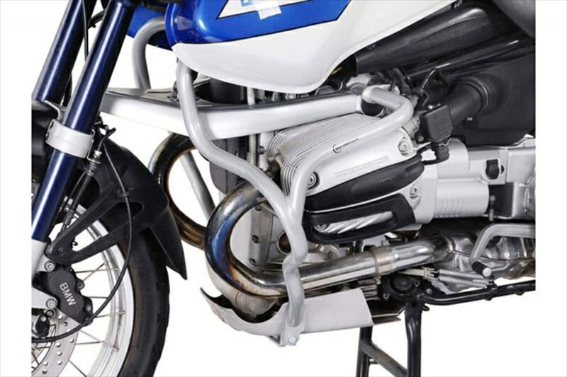 バイク用品 外装 ガード&スライダーエスダブリューモーテック クラッシュバー SIL BMW R1150GS 99-04SW-MOTECH SBL07409100|バイク・バイク用品はとやグループ