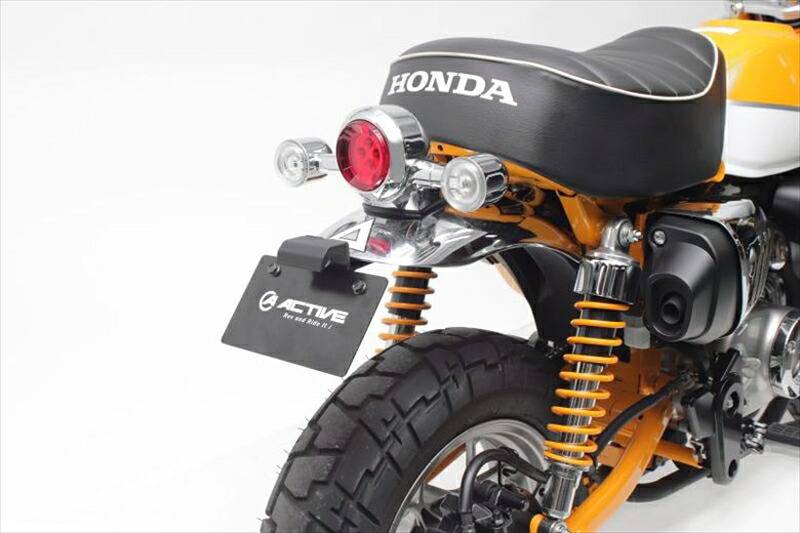 バイク用品 外装 フェンダー アクティブ アクティブ フェンダーレスKIT LEDナンバートウツキ BLK MONKEY125 18-19 1151097 4538792887791