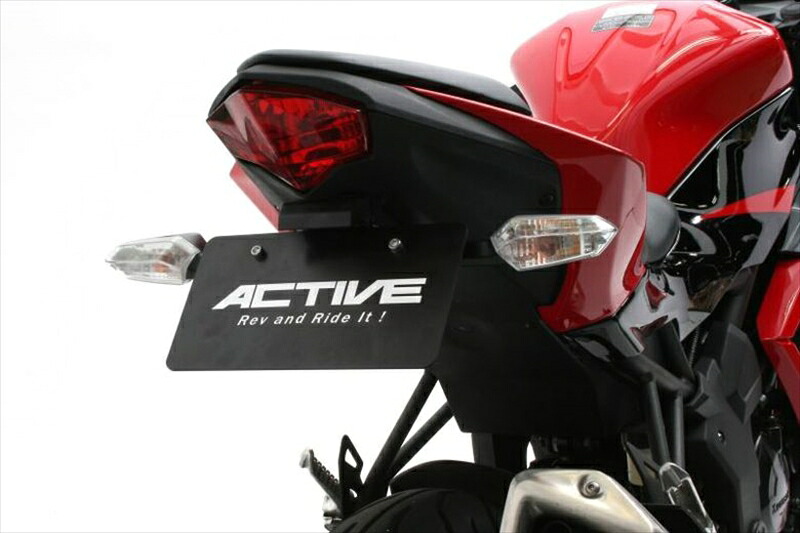 【5日前後で発送】 アクティブ フェンダーレスキット BLK NINJA250SL 15 《アクティブ 1157081》