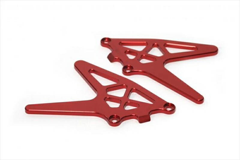 アクティブ スタンドフックプレート RED 右/左 スイングアーム用 《アクティブ 15500011》|バイク・バイク用品はとやグループ