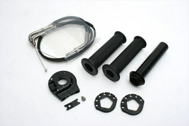 バイク用品 吸気系 エンジンACTIVE アクティブ ハイスロKIT ［EVO2］ BLK ラージボディー 巻取φ50 521065706 4538792839257｜バイク・バイク用品はとやグループ
