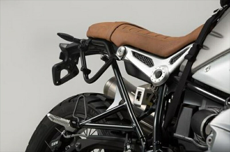 バイク用品 エスダブリューモーテック SWモーテック SLCサイドキャリア(右) BMW RnineT -19 PURE -19 URBAN GS -19 RACER 17HTA0751211000 4538792856742｜バイク・バイク用品はとやグループ