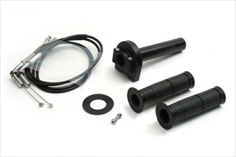 バイク用品 吸気系 エンジンACTIVE アクティブ ハイスロKIT T-1 BLK φ40 900mm1068215 4538792476759｜バイク・バイク用品はとやグループ