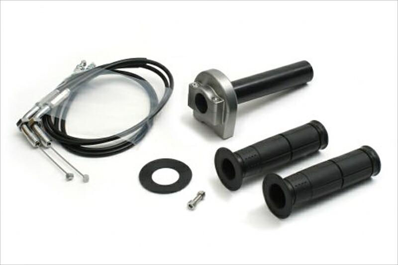 バイク用品 吸気系 エンジンACTIVE アクティブ スロットルKIT TYPE-1 ガンメタ 巻取44φ 700mm1068706 4538792716411｜バイク・バイク用品はとやグループ