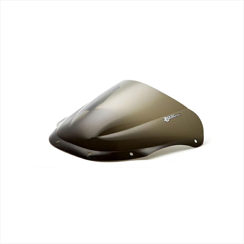 バイクパーツ 外装ゼログラビティ スクリーン ダブルバブル スモーク 1670102 4538792065335900SS/SP/CR/FE 95-98｜バイク・バイク用品はとやグループ