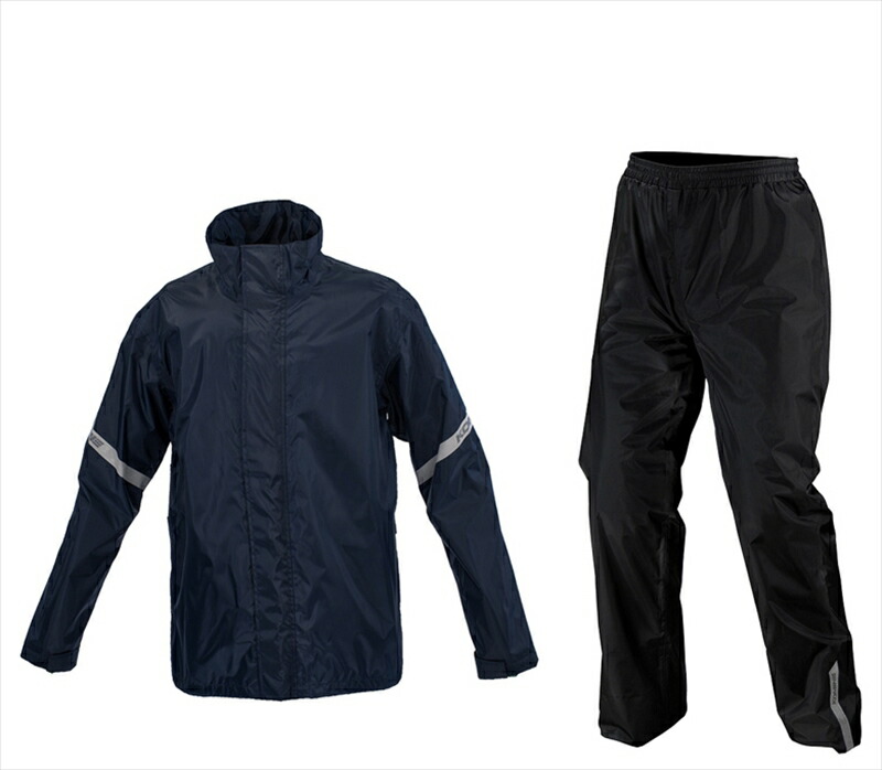【5日前後で発送】 ウェア コミネ RK-5433 STDレインウエア Navy 2XL 03-5433 4582611204528 取寄品