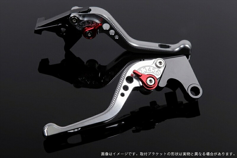 ハンドル エスエスケイ スピードラ アジャストレバー 3Dショート シルバー/レッド ZOOMER-X PCX JF28/56 PCX150 KF12/18 HO0406298-RD 4589995375929 取寄品｜バイク・バイク用品はとやグループ