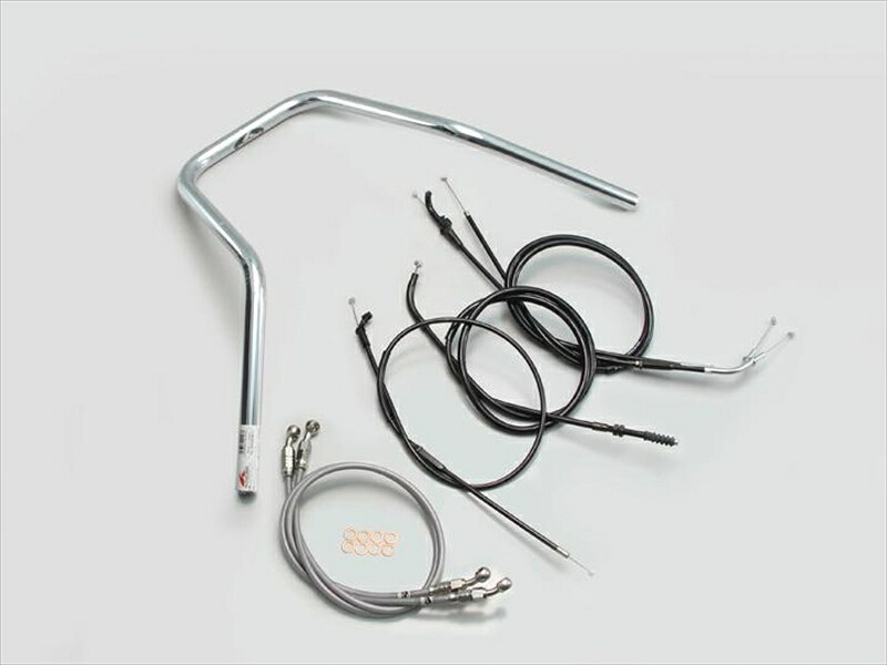 ハンドル ハリケーン スーパーナロー ハンドルSET クローム ZRX400/2 94-08 H708-050C 4936887573541 取寄品|バイク・バイク用品はとやグループ
