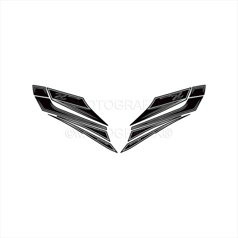 バイクパーツ アクセサリー モトグラフィックス REAR BODY PAD MT-RK021KS 4580041249805 Z1000SX(17-19)