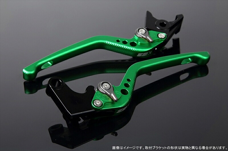 ハンドル エスエスケイ スピードラ アジャストレバー 3D ロング Mグリーン/Mチタン Monster 821/HYPERMOTARD 821 LVEM060GN-TM 4580540523277 取寄品｜バイク・バイク用品はとやグループ