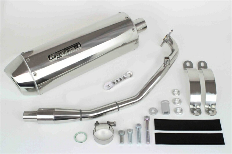バイクパーツ SP TAKEGAWA(SP武川) コーンオーバルマフラー 04-02-0340 4514162287897