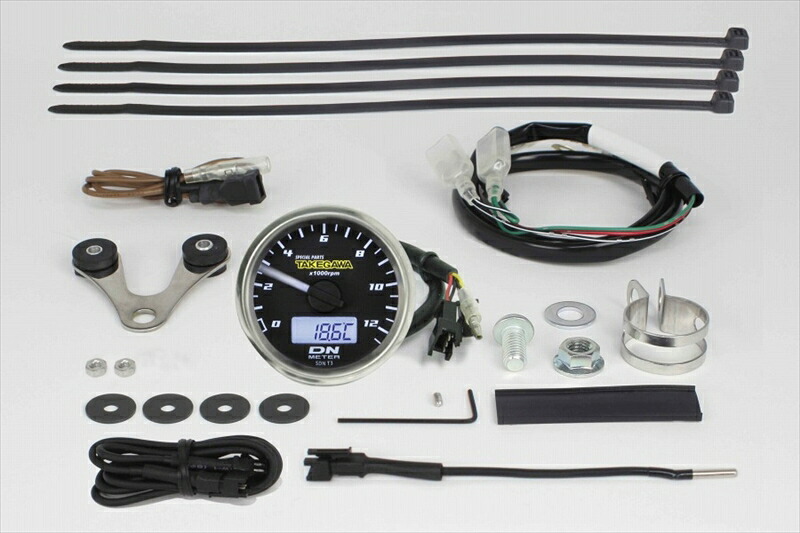 バイクパーツ 電装系SP TAKEGAWA(スペシャルパーツタケガワ) φ48スモールDNタコメーターキット 05-05-00864514162290859｜バイク・バイク用品はとやグループ