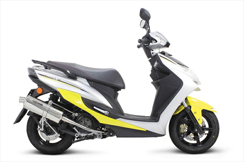 マフラー スペシャルパーツタケガワ SP武川 パワーサイレントオーバルマフラー シグナス-X SR(SEA5J・SED8J) 04-02-0271 4514162303245 取寄品｜バイク・バイク用品はとやグループ