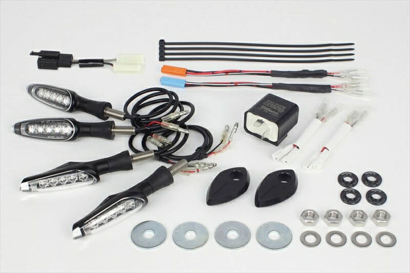 バイクパーツ 電装系SP TAKEGAWA(スペシャルパーツタケガワ) ストリームラインLEDウインカーキット 05-08-04444514162243183｜バイク・バイク用品はとやグループ