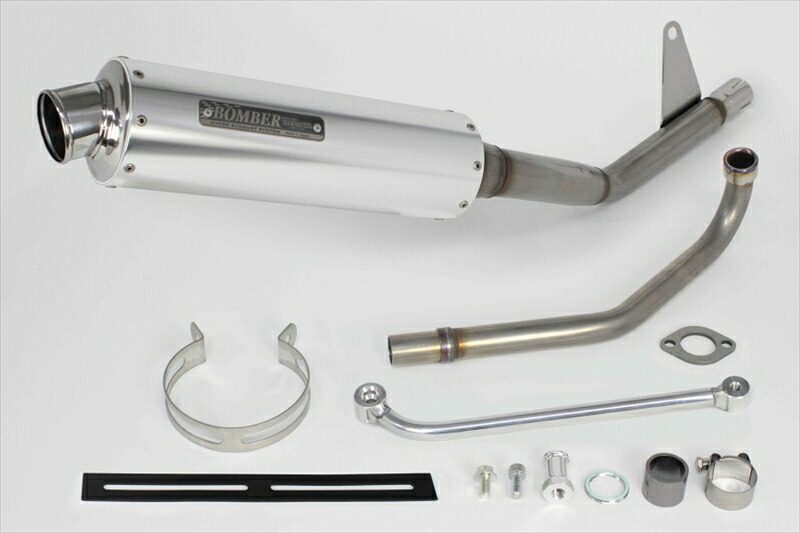バイクパーツ マフラー SP TAKEGAWA(スペシャルパーツタケガワ) BOMBERマフラー プロテクター付 04-02-0313 4514162259467