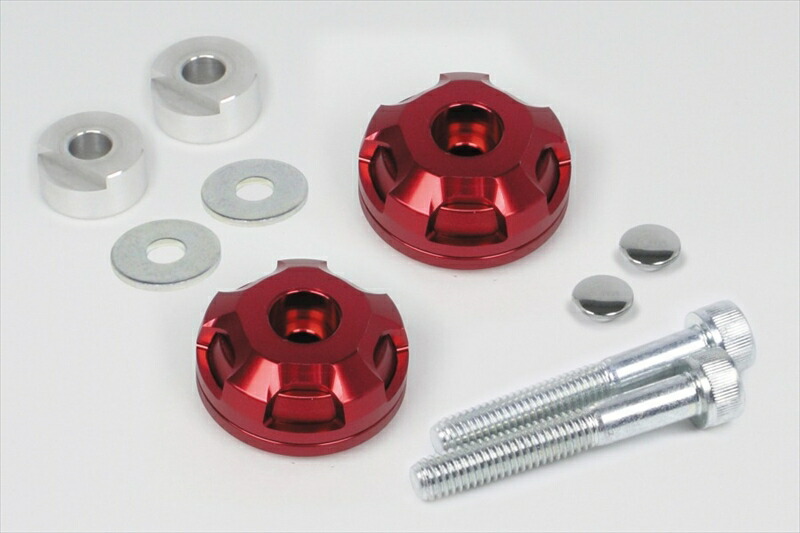 バイクパーツ ハンドル SP TAKEGAWA(スペシャルパーツタケガワ) 2ピースバーエンド レッド/レッド 06-01-0417 4514162243756