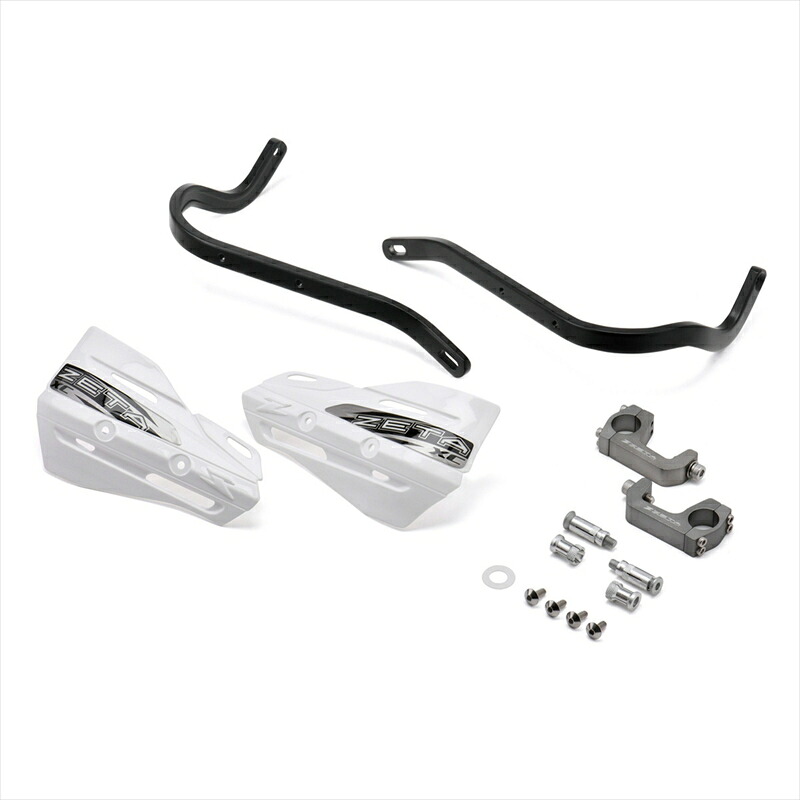 バイクパーツ ハンドルZETA(ジータ) アーマーガードキット 28.6mmBar U-CLAMP F53494547836460371｜バイク・バイク用品はとやグループ