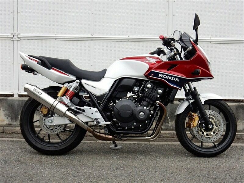 マフラー ダブルアールズ WR`S S O ラウンドステンレスサイレンサー CB400SF SB 08-17(EBL-NC42) BF1455JM 4548916376421 取寄品｜バイク・バイク用品はとやグループ
