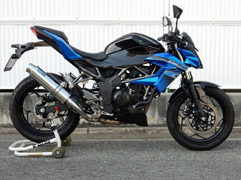 マフラー ダブルアールズ WR`S S O ラウンドステンレスサイレンサー Z250SL (JBK-BR250E) BF4265JM 4548916779833 取寄品
