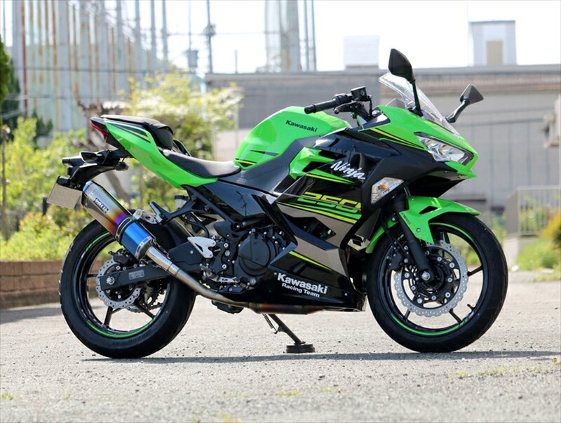 マフラー ダブルアールズ WR`S S O SS-OVAL 焼き色タイプ Ninja250 18-(2BK-EX250P) SB4270JM 4550255026271 取寄品