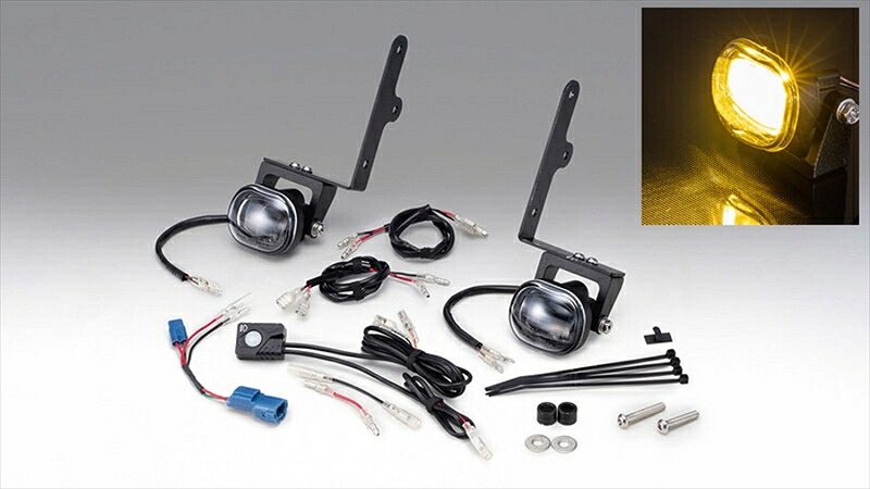 バイクパーツ 電装系KIJIMA(キジマ) フォグランプKIT LED イエロー205-6158Y4934154159474｜バイク・バイク用品はとやグループ 26,352円