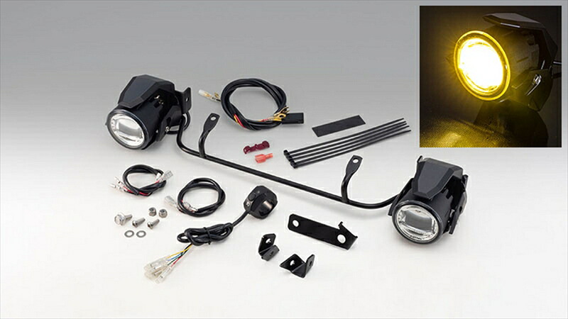 バイクパーツ 電装系KIJIMA(キジマ) フォグランプKIT LED イエローBM-012314934154240462|バイク・バイク用品はとやグループ